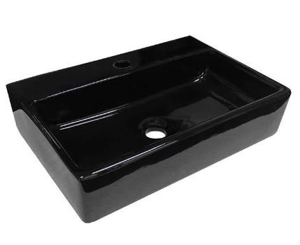 Kairo nadgradni lavabo crni