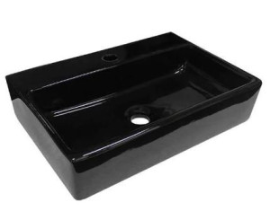 Kairo nadgradni lavabo crni