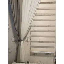 Zebra rolo zavesa bambus bež 60x200