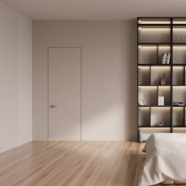 SKRIVENA VRATA 90X200, BELA