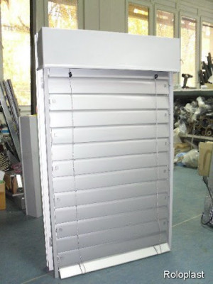 Spoljna roletna aluminijum 80x120 bela