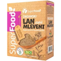 LAN MLEVENI ZLATNI organski 150g