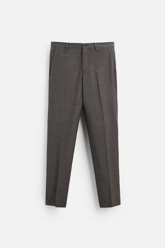 Smeđe muške pantalone