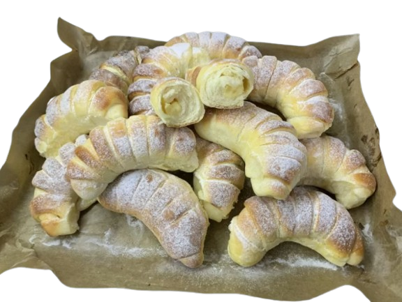 Kiflice sa kremom od vanile