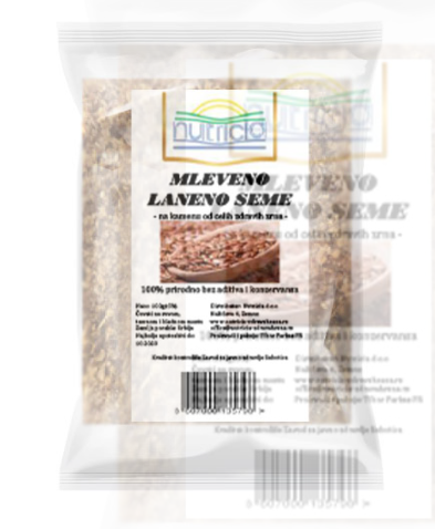 Mleveno seme lana - 100gr