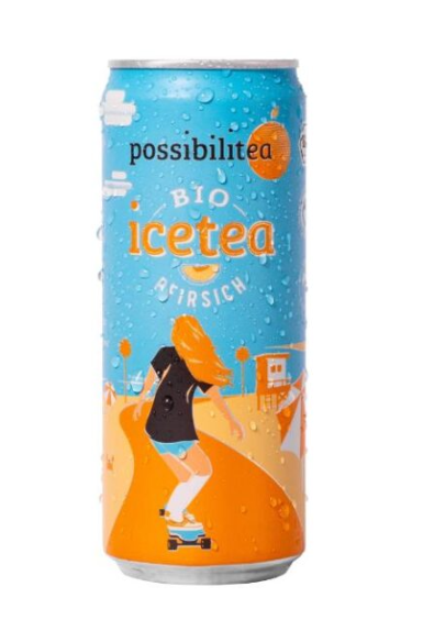 Organski hladni čaj breskva – 330ml