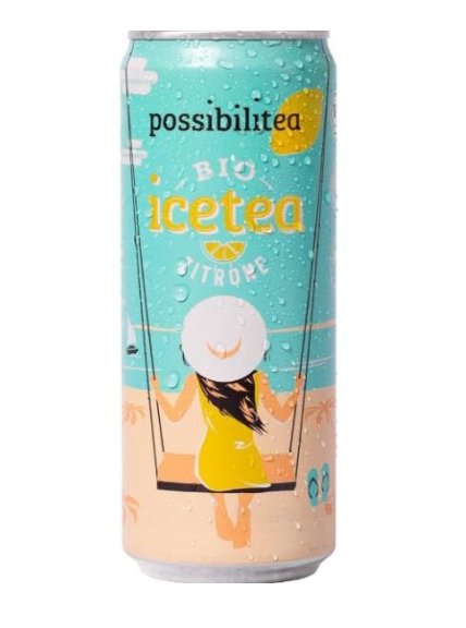 Organski hladni čaj limun – 330ml