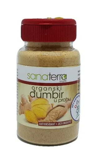 Organski Đumbir Prah Sanaterra 50g