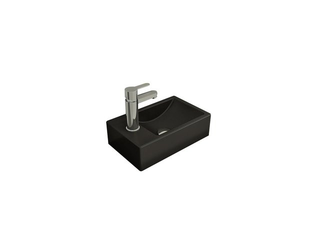 Bocchi umivaonik 46.5x36.5cm, crni