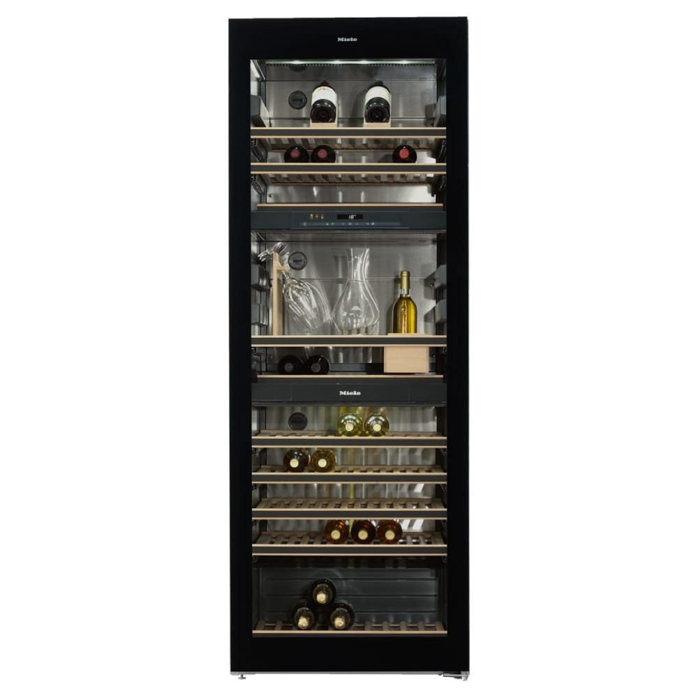 MIELE Vinska vitrina KWT 6834 SGS + Sommelier set WSS 6800