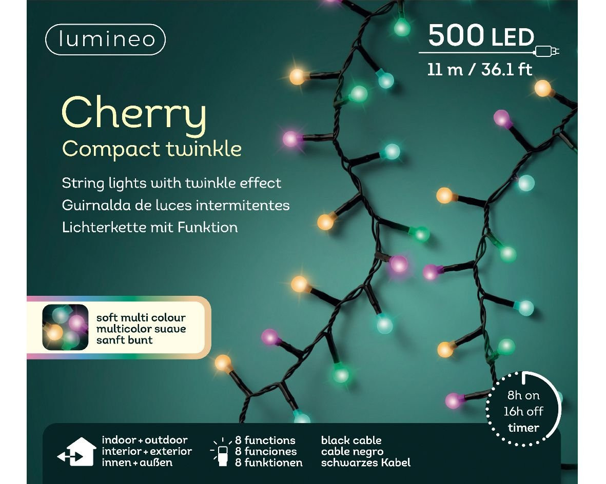 Lampice za jelku - spoljne LED svetlo više boja - 10m