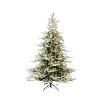 Novogodišnja jelka Bazzar -nasnežena sa lampicama - 210cm