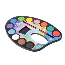 Creative, vodena boja sa četkicom, paleta, 12K