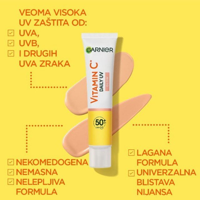 Vitamin C* Dnevni fluid krema - SPF 50+