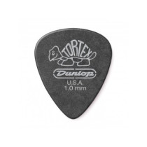 Jim Dunlop TORTEX® PITCH BLACK STANDARD PICK 1.0MM 488P100 (12 Pack)