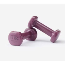 Bordo bučice za fitnes (2 komada po 1,5 kg) 