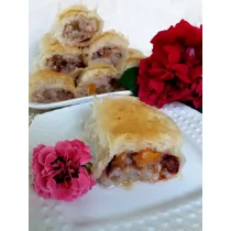 Baklava sa rizom i suvim vocem
