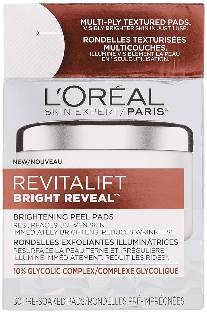 L'Oréal Paris Revitalift Bright Reveal Brightening Peel Mask 