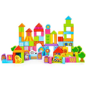Eco Toys Edukativne Kocke- Farma
