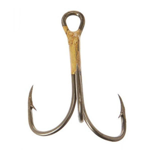 TREBLE REG SHANK CURVED POINT BRONZE