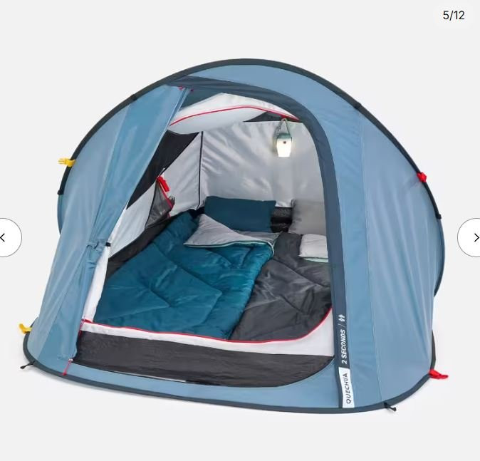 Šator za kampovanje  za 2 osobe - plavi