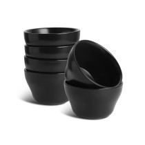 Porcelanske crne činije SET 6 komada