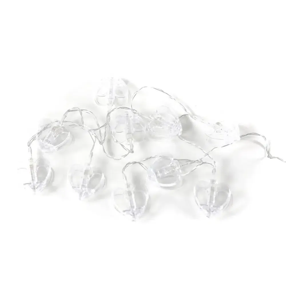 Photo lamput, lampice sa klipsom, 16LED, srce