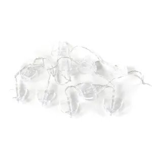 Photo lamput, lampice sa klipsom, 16LED, srce
