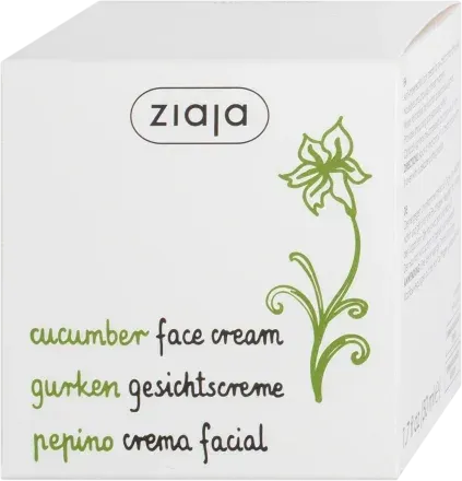 Dnevna krema za lice, na bazi ekstrakta krastavca, 50 ml