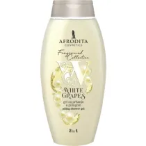 AFRODITA Fragnanced Collection 2u1 gel za tuširanje i piling - WHITE GRAPES, 250 ml