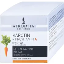 AFRODITA KAROTIN + PROVITAMIN A LIFT EFFECT regenerativna krema za lice, 50 ml