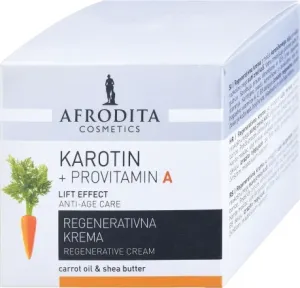 AFRODITA KAROTIN + PROVITAMIN A LIFT EFFECT regenerativna krema za lice, 50 ml