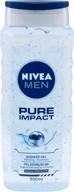 NIVEA Pure Impact - gel za tuširanje, 500 ml