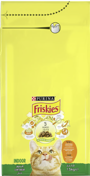 PURINA Friskies Adult, sa piletinom i povrće, suva hrana za mačke