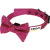 CROCI Ogrlica za pse Candy, sa mašnicom, šljokičasta