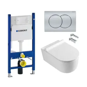 Geberit Havana hrom mat set