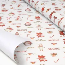 Ukrasni papir CHRISTMAS-životinje