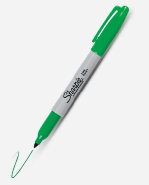 Sharpie Permanent Marker Fine Green