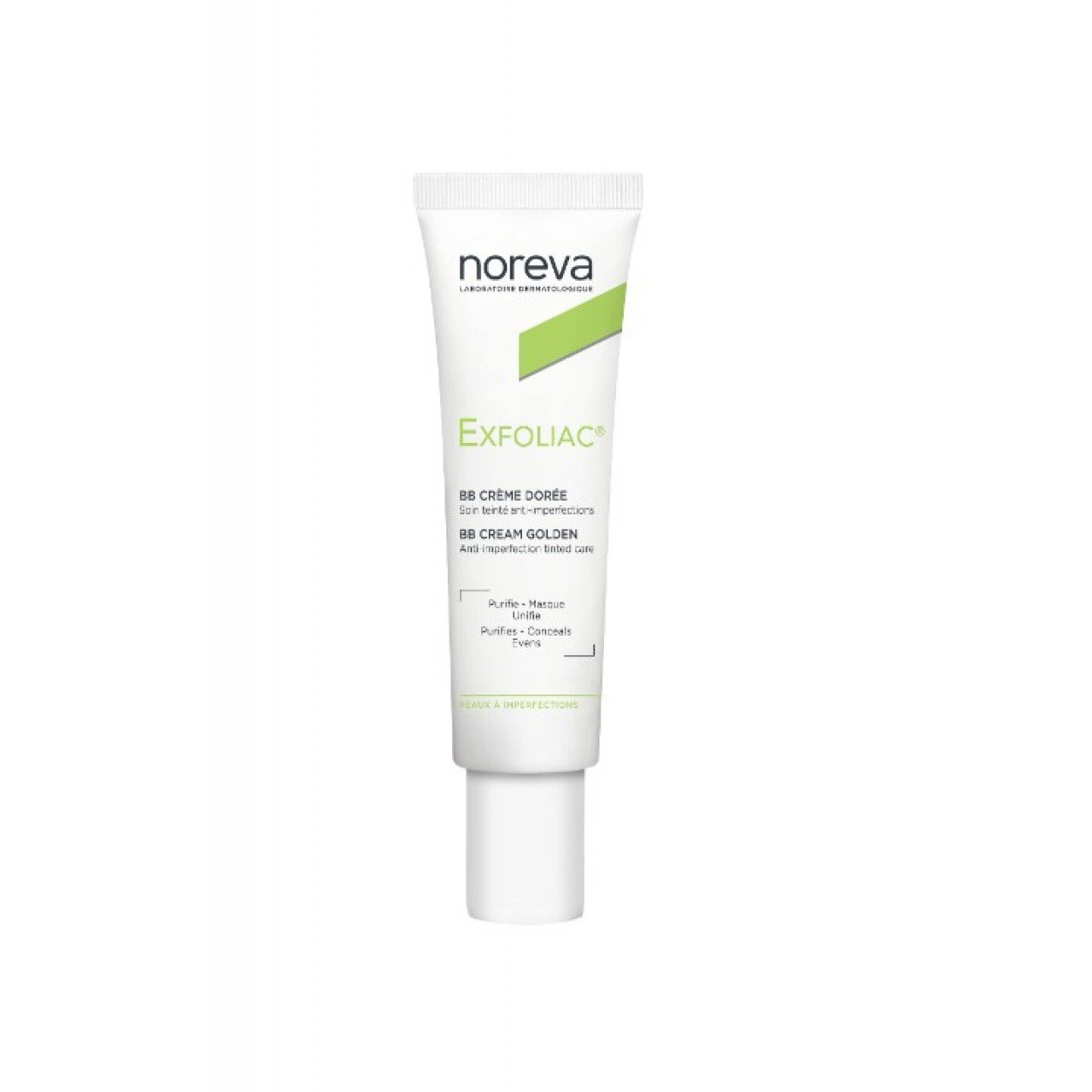 Noreva Exfoliac BB krema, zlatna 30 ml