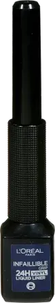 L'ORÉAL PARiS Infaillible Grip 24H Vinyl ajlajner – 05 Black Vinyl, 1,5g