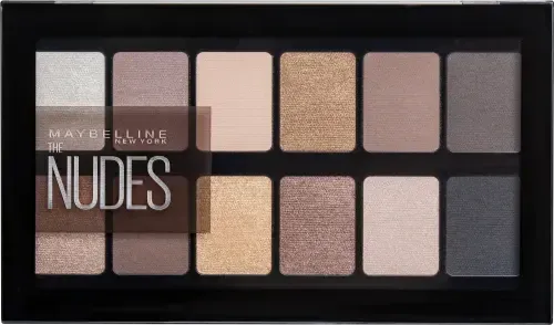 MAYBELLINE NEW YORK The Nudes paleta senki za oči, 13 g