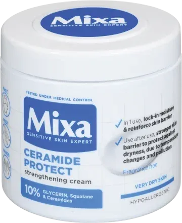 Mixa CERAMIDE PROTECT krema za lice i telo, 400 ml