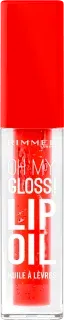 RIMMEL OH MY GLOSS! ulje za usne - 004 Vivid Red, 1g