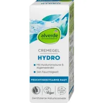 alverde NATURKOSMETIK HYDRO 24h gel krema za lice - hijaluronska kiselina i morske alge, 50 ml