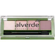 alverde  Quattro senka za oči - 50 Rose Garden, 4 g