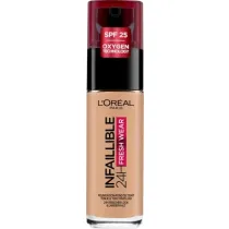 L'ORÉAL PARiS Infaillible 32H FRESH WEAR tečni puder – 200 Golden Sand, SPF 25, 30 ml