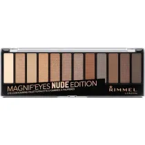 RIMMEL Magnif'Eyes paleta senki za oči – 001 Nude Edition, 13 g