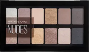 MAYBELLINE NEW YORK The Nudes paleta senki za oči, 13 g