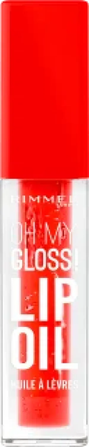 RIMMEL OH MY GLOSS! ulje za usne - 004 Vivid Red, 1g