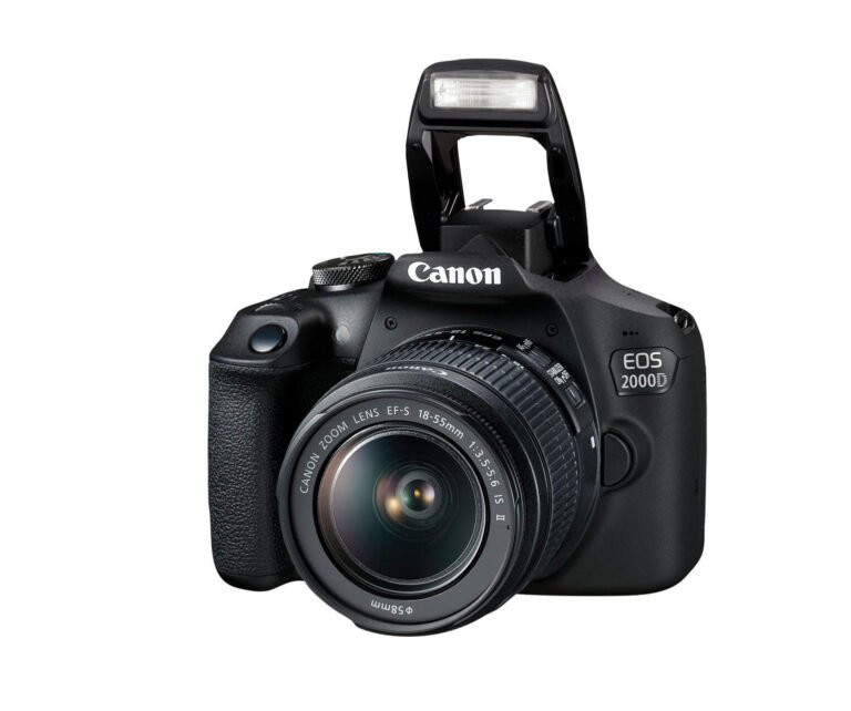 Canon EOS 2000D + 18-55mm IS objektiv